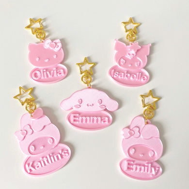 Hello Kitty Personalized Charm.